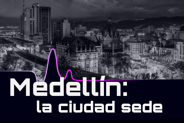 Panorama de la ciudad de Medellín, Colombia